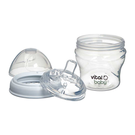 Vital baby NURTURE 150ml 2x Breast-Like Feeding Bottle
